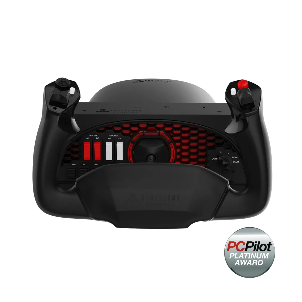 Honeycomb Alpha Flight Controls yoke system for general aviation