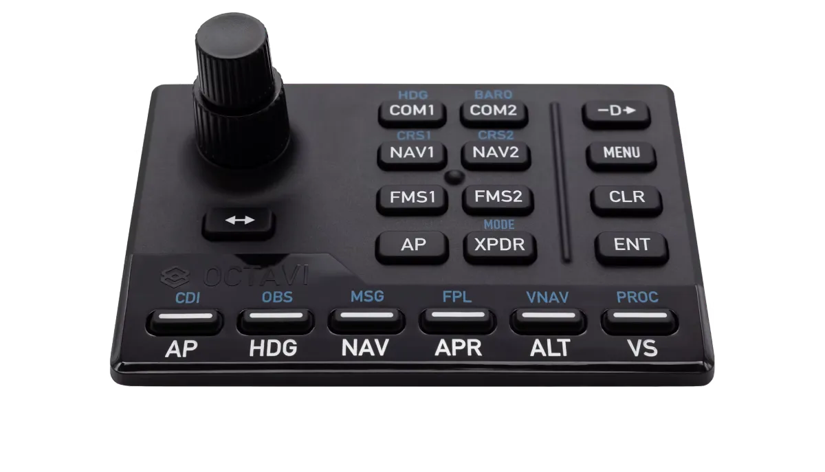 Octavi IFR-1 handheld flight instrument controller for simulation